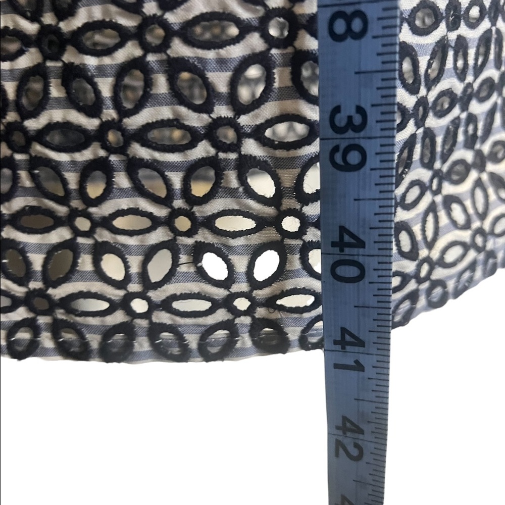 NWT Brooks Brothers Blue & White Striped Shift Dress Size 14 - Picture 4 of 4